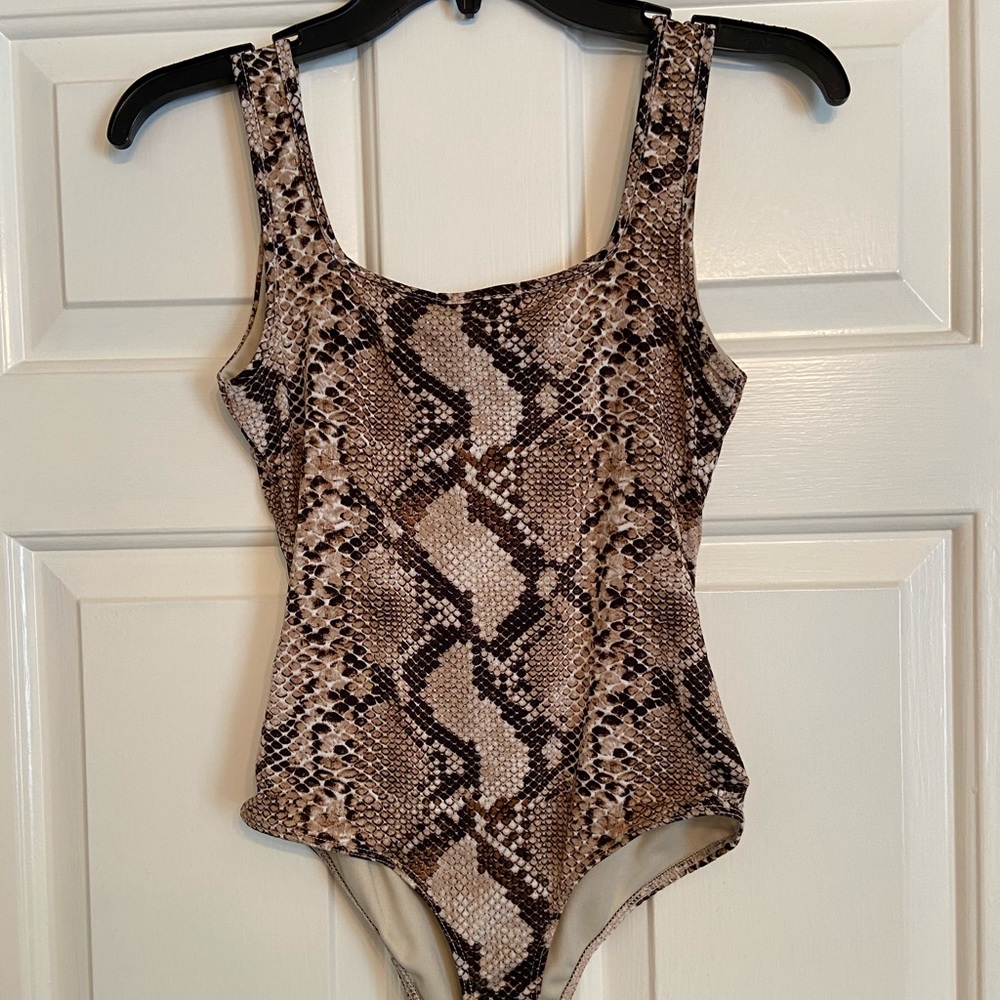 Snake skin bodysuit